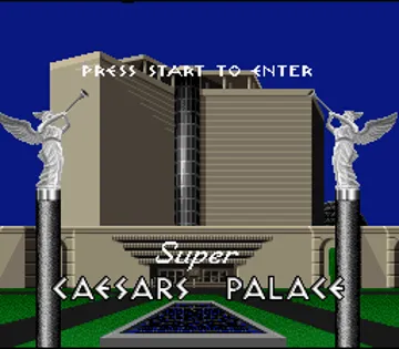 Super Caesars Palace (USA) (Beta) screen shot title